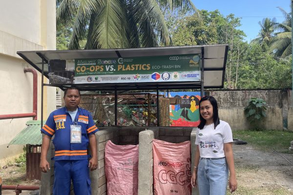 Co-ops Lead Charge Against Plastic Pollution with Eco Trash Bins​